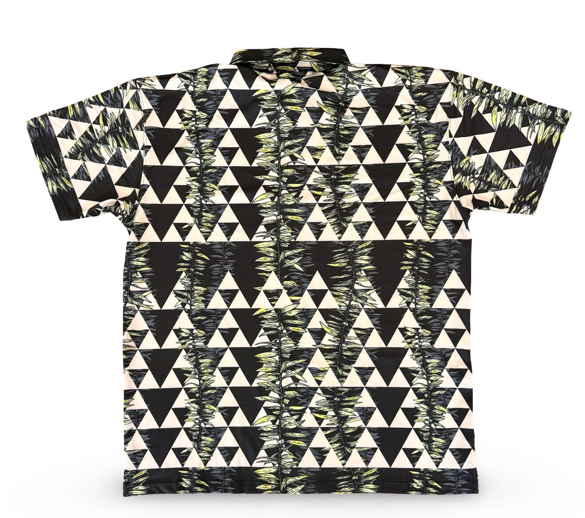 MANA MAILE -CLASSIC POLO -BLACK