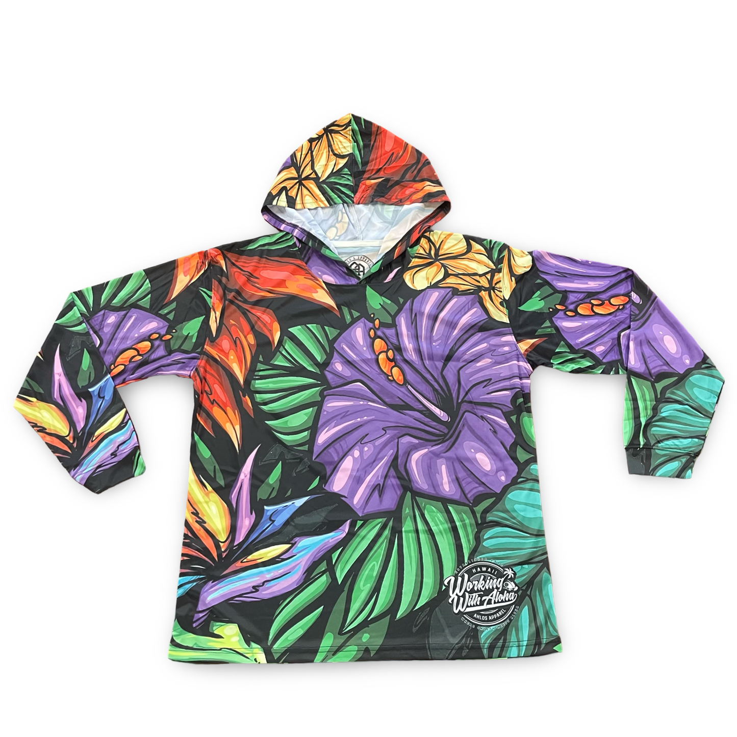 RENDER808 X WWA LONG SLEEVE HOODIE