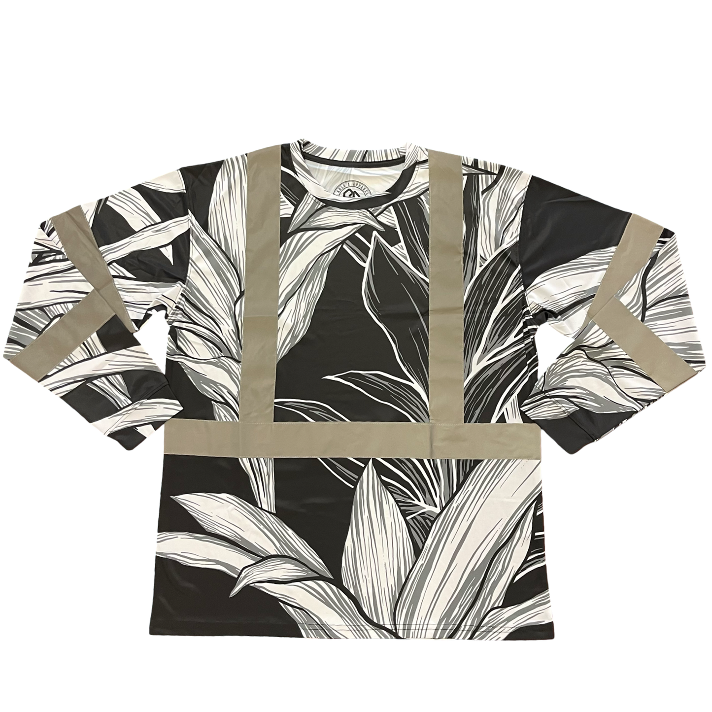 TI LEAF - LONG SLEEVE TSHIRT -CLASS 3 - BLACK/WHITE