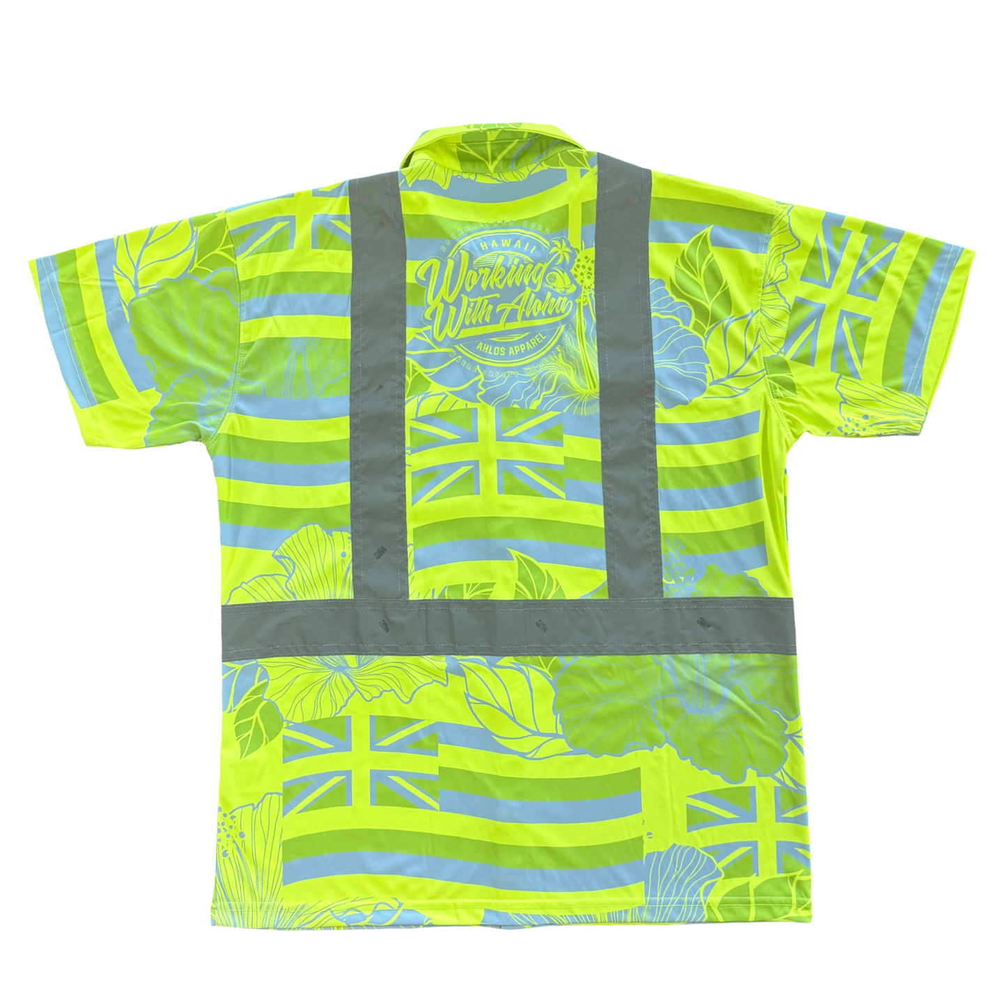 STATE OF ALOHA - S/S POLO CLASS 2 - YELLOW