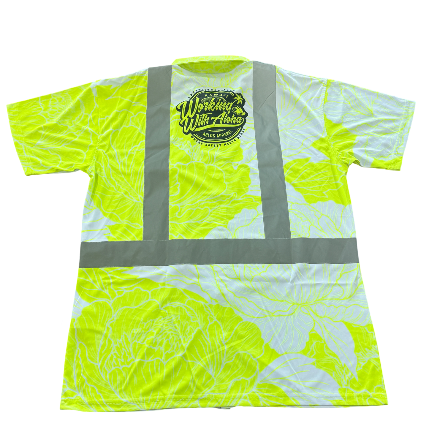 PEONIES- SHORT SLEEVE POLO - YELLOW
