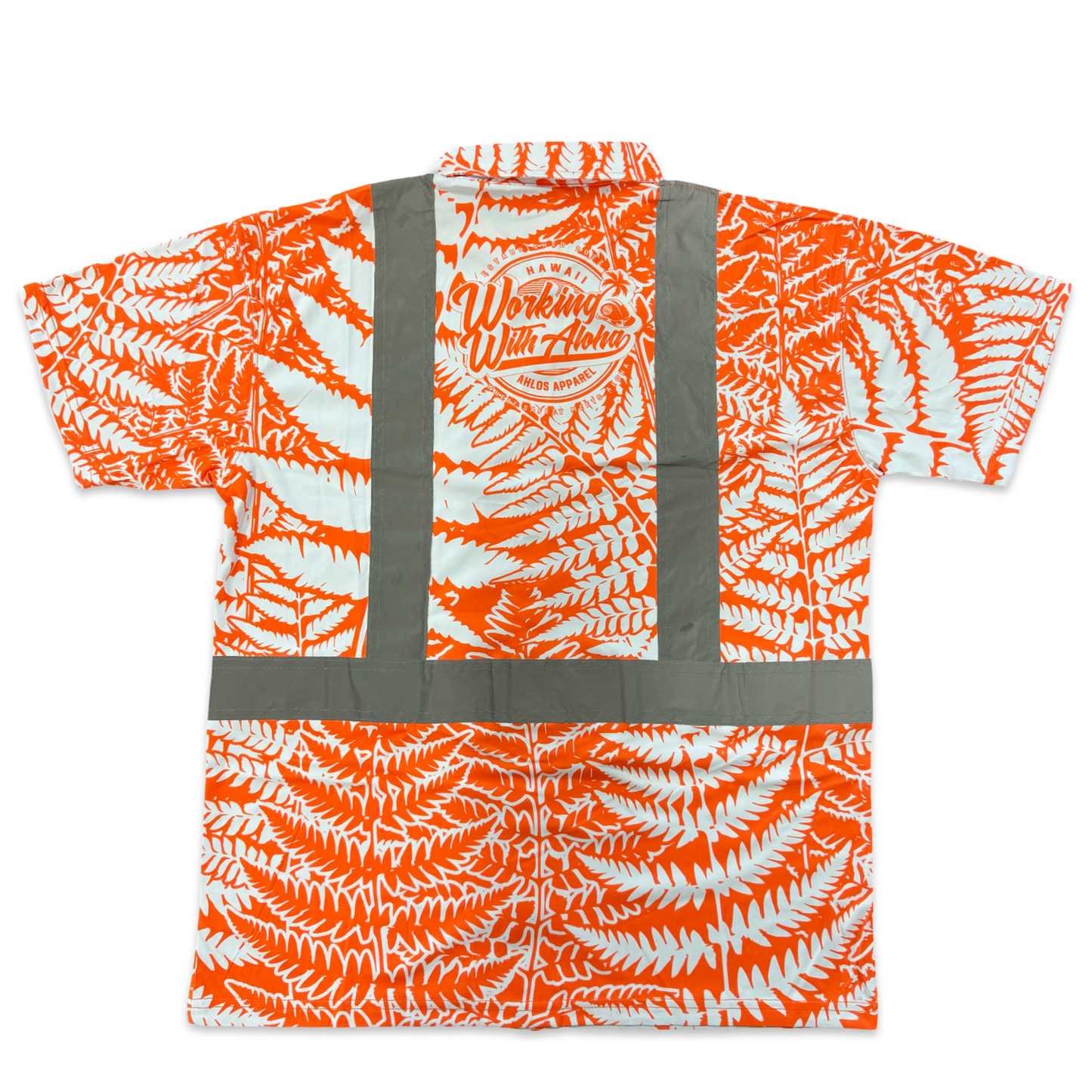PALAPALAI FERN - SHORT SLEEVE POLO - CLASS 2 - ORANGE