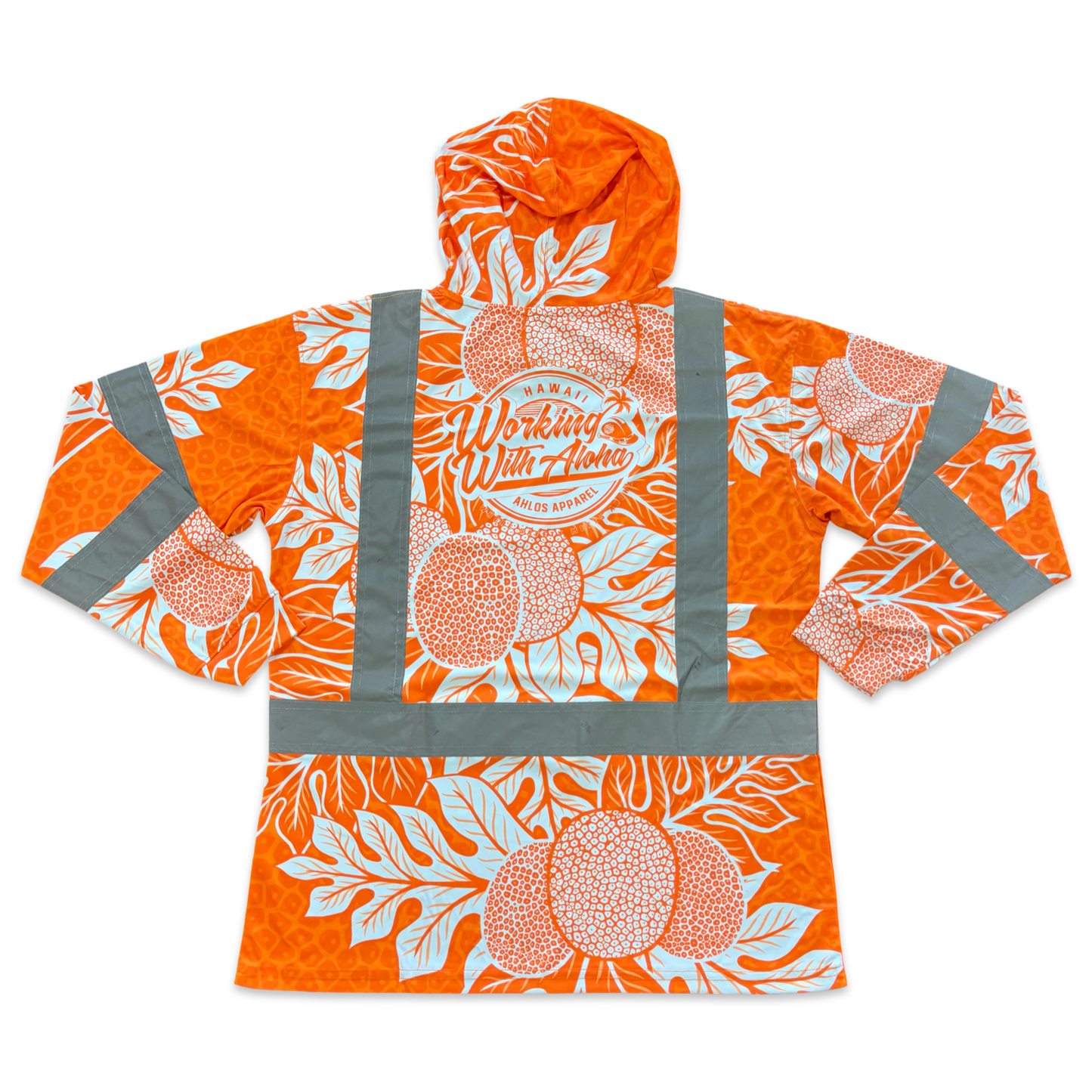 ULU- LONG SLEEVE HOODIE - ORANGE