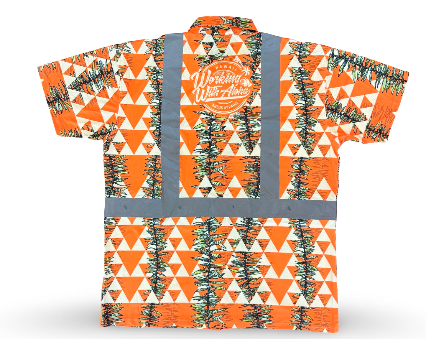 MANA MAILE -SHORT SLEEVE POLO-CL 2- ORANGE