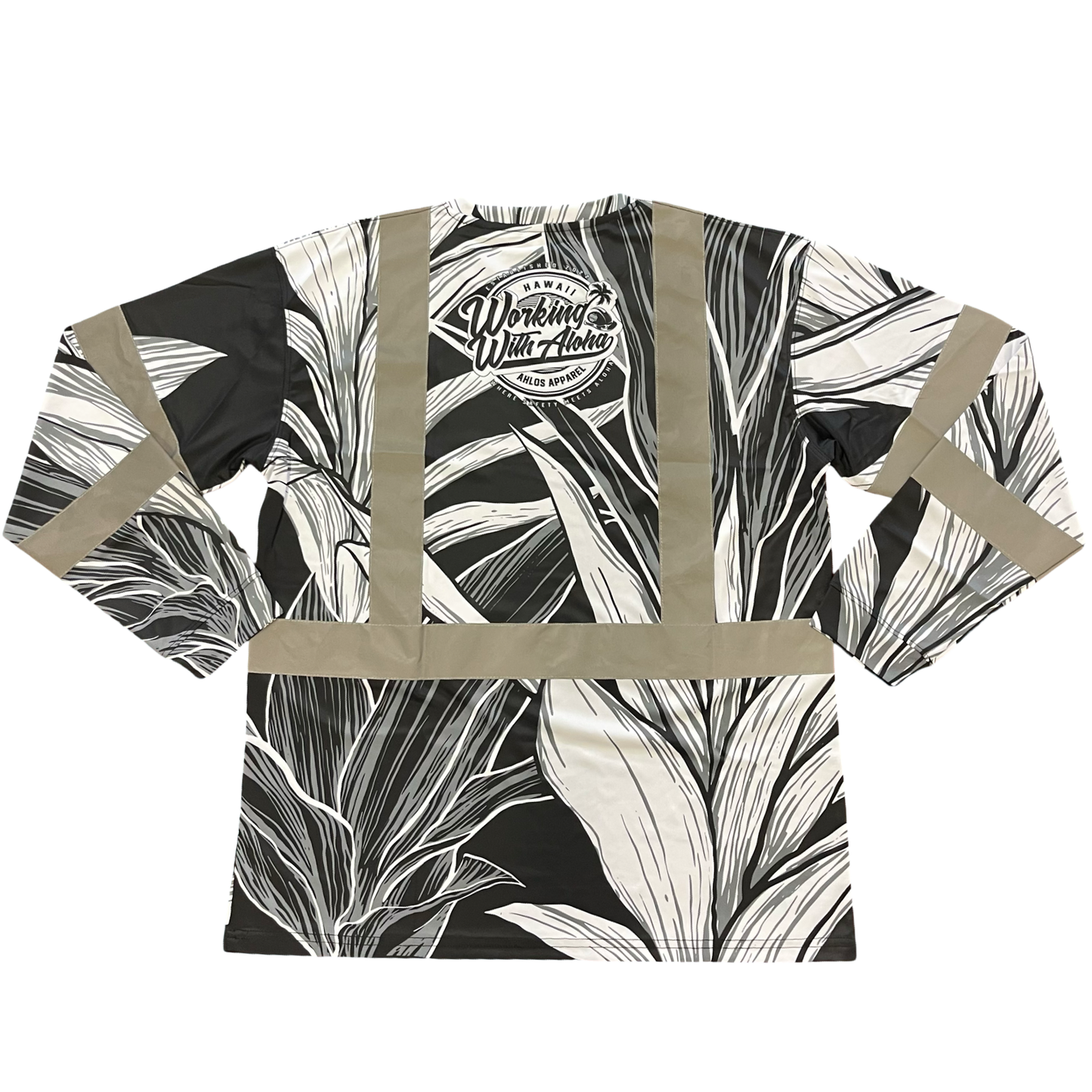 TI LEAF - LONG SLEEVE TSHIRT -CLASS 3 - BLACK/WHITE