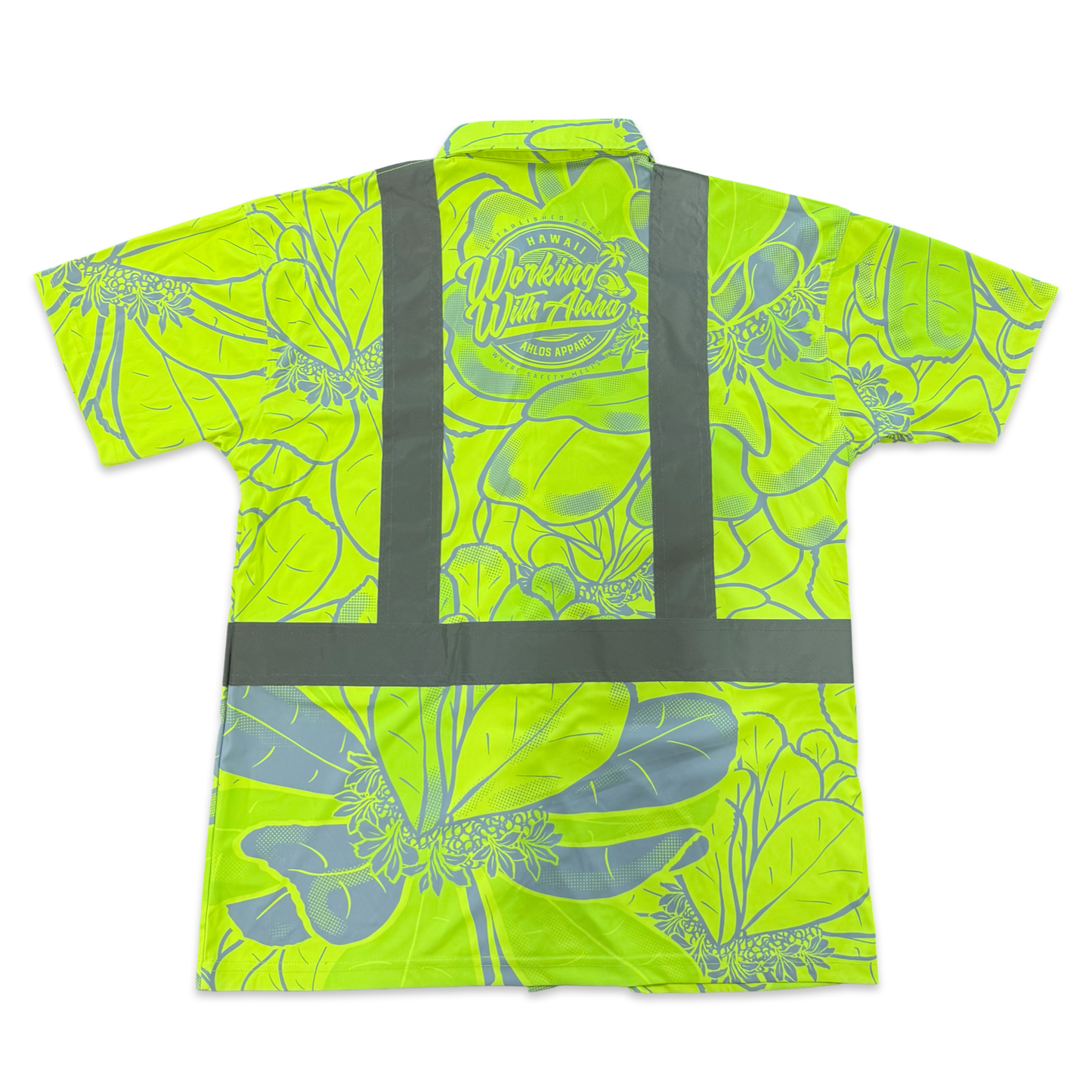 NAUPAKA - SHORT SLEEVE POLO - CLASS 2 - YELLOW