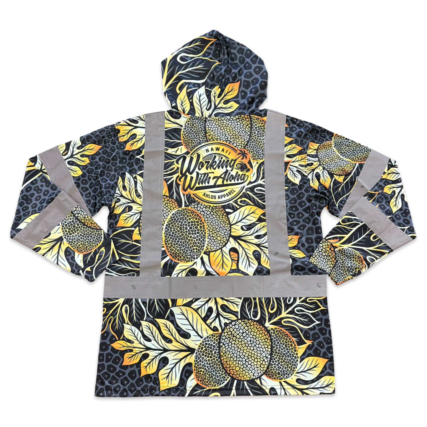 ULU- LONG SLEEVE HOODIE - BLACK /GOLD