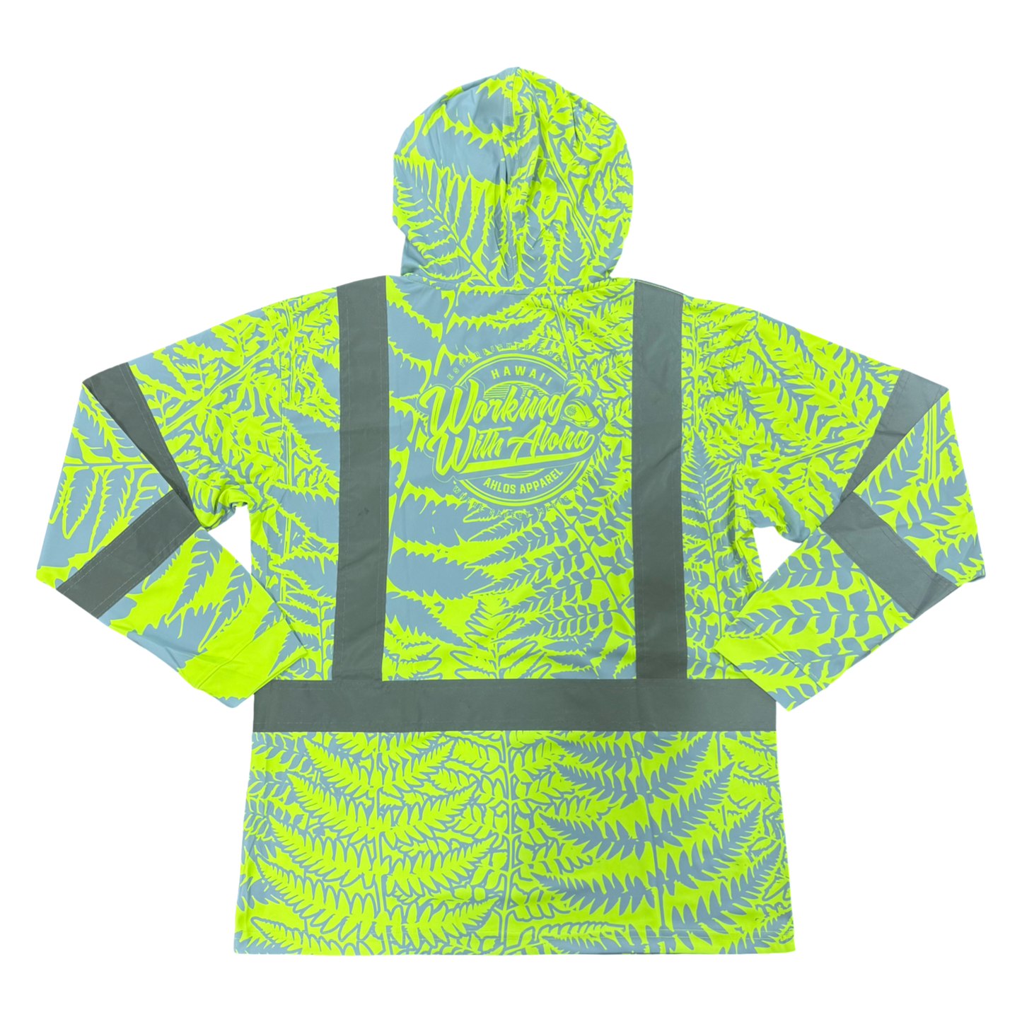 NAUPAKA - LONG SLEEVE HOODIE - CLASS 3 - YELLOW