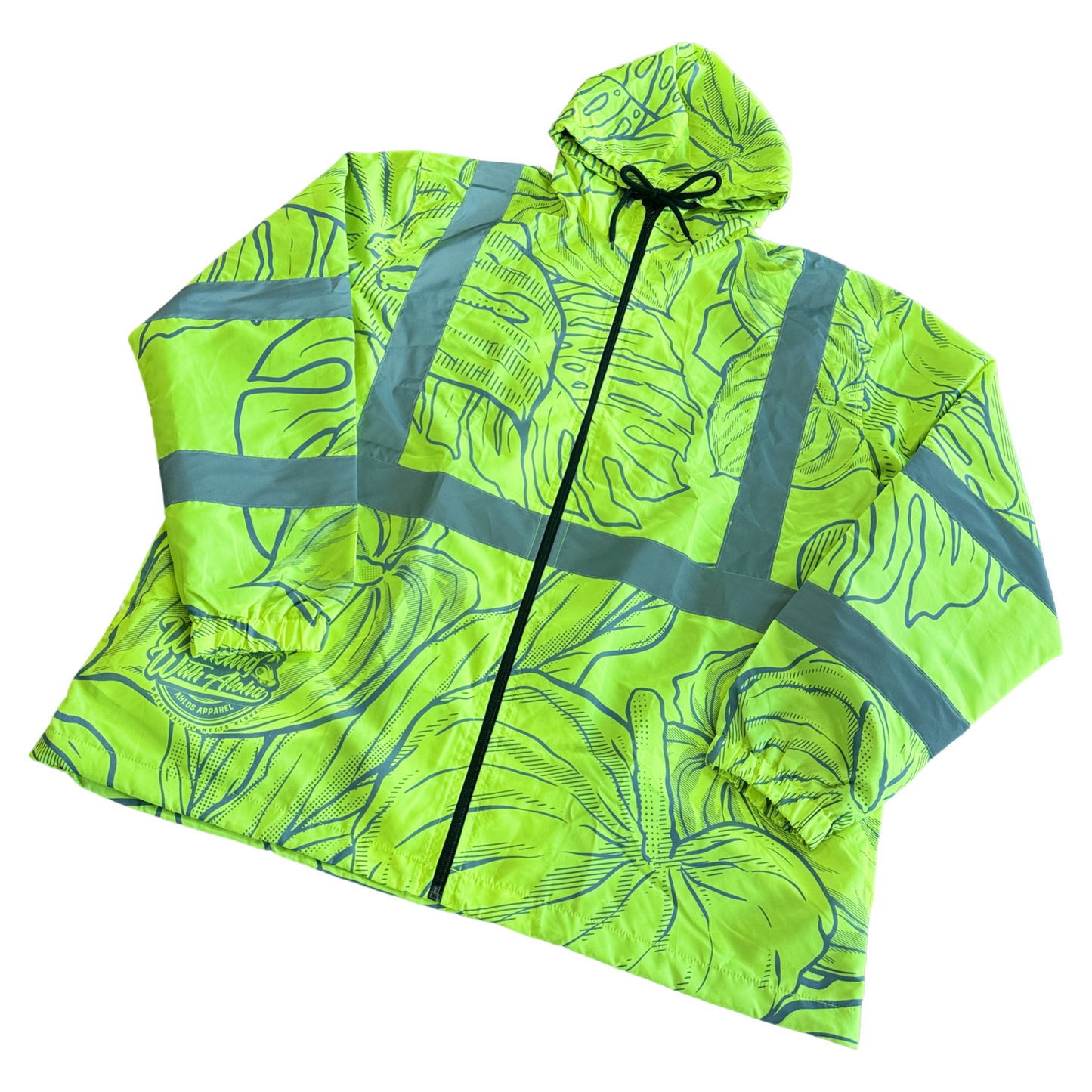ANTHURIUM MIST - WIND BREAKER JACKET -CLASS 3 - YELLOW