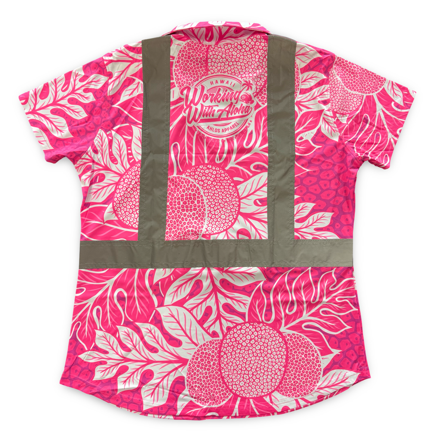 ULU -WOMENS SHORT SLEEVE POLO- PINK