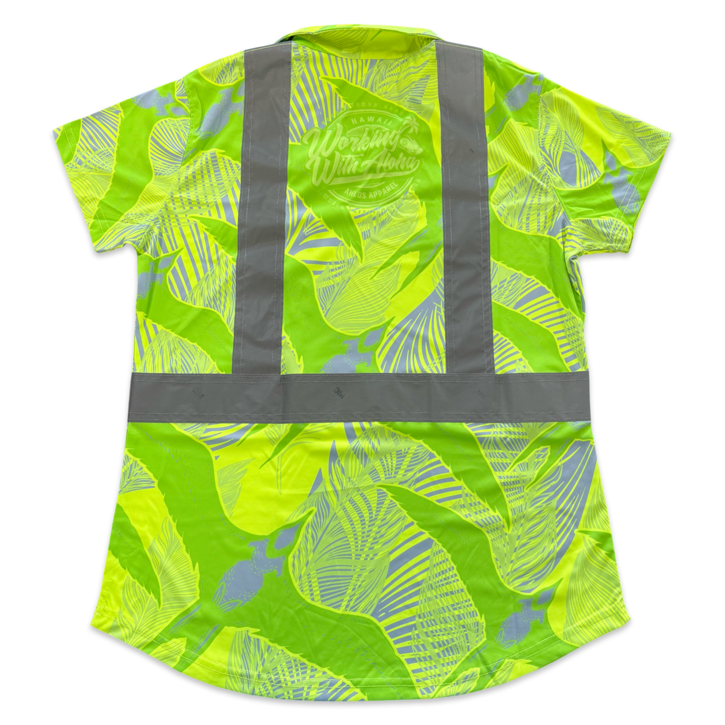 IWA BIRD -WOMENS SHORT SLEEVE POLO- YELLOW