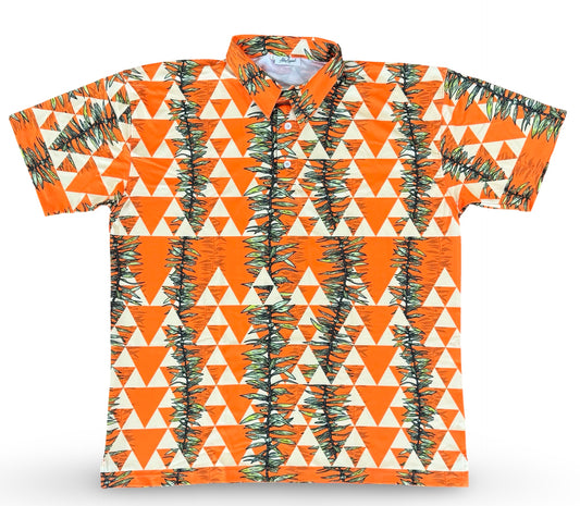 MANA MAILE -CLASSIC POLO - ORANGE