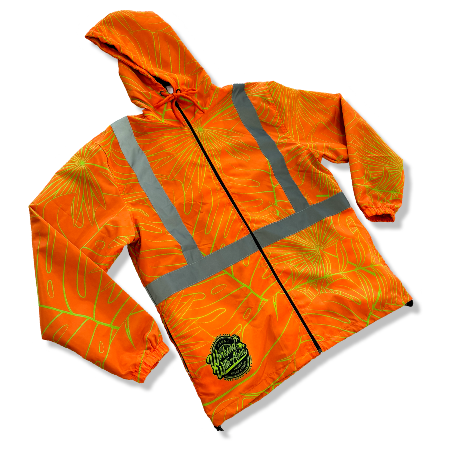 ORANGE RAIN BREEZE WINDBREAKER JACKET