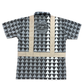 LOKAHI PLAID - SHORT SLEEVE POLO - CLASS 2 - BLACK