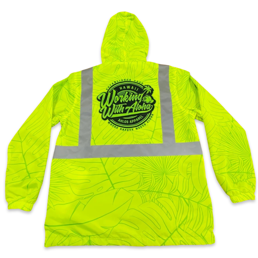 YELLOW RAIN BREEZE WINDBREAKER JACKET