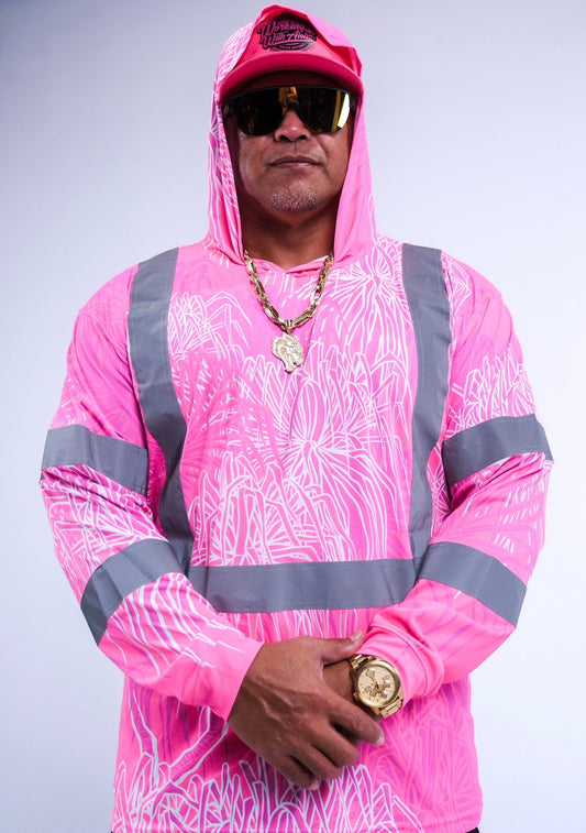 HALA - LONG SLEEVE HOODIE - CLASS 3 - PINK
