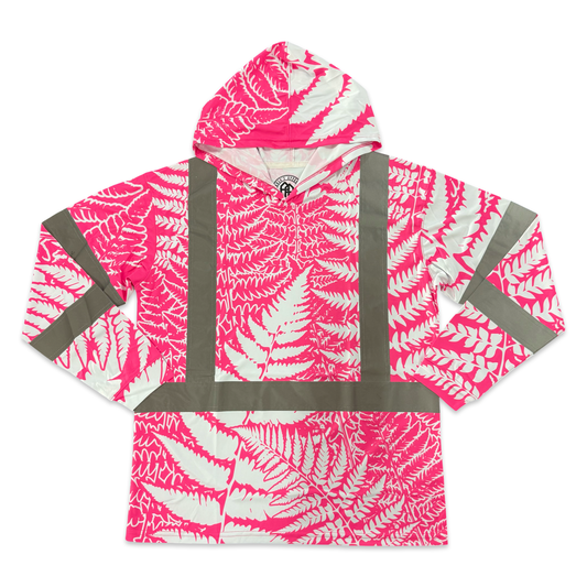 PALAPALAI FERN - LONG SLEEVE HOODIE - CLASS 3 - PINK