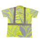 TI LEAF -SHORT SLEEVE POLO-CLASS 2 - YELLOW