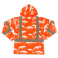 DA AHI RUN - LONG SLEEVE HOODIE - ORANGE