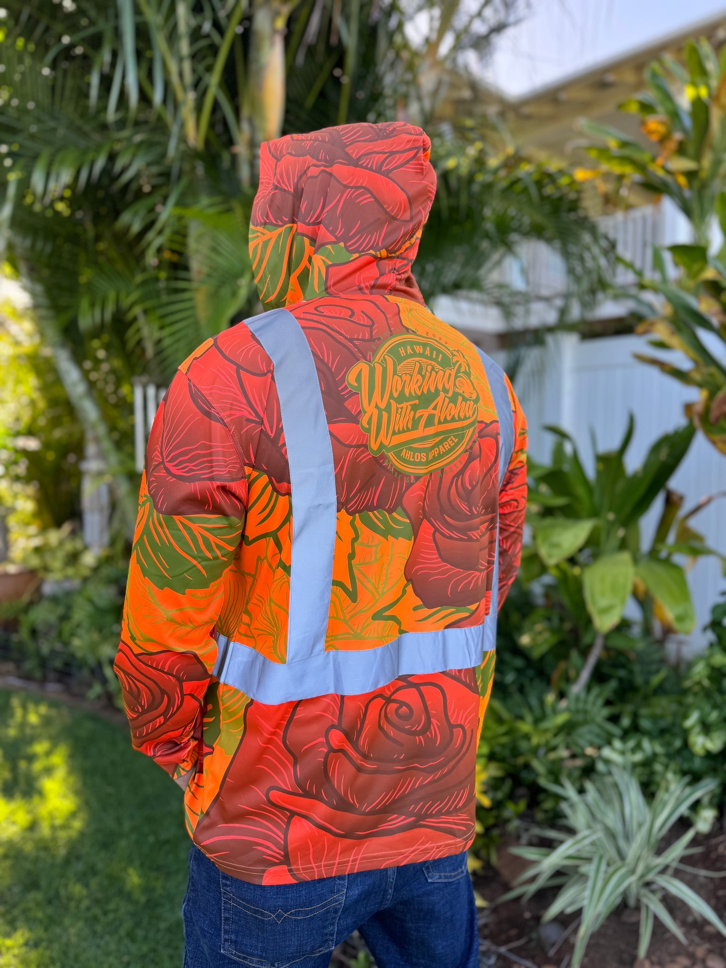 ROSE HOODIE - ORANGE