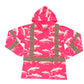 DA AHI RUN - LONG SLEEVE HOODIE - PINK