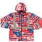 STAT OF HAWAII ALOHA - WINDBREAKER JACKET - RED & BLUE