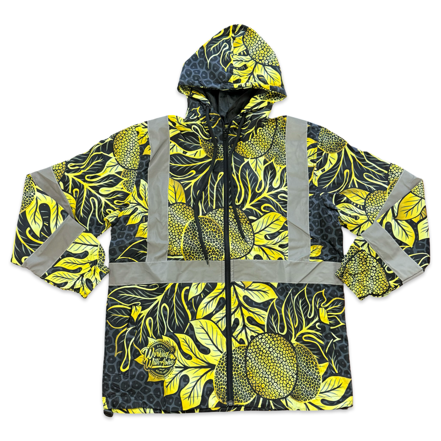 ULU - WINDBREAKER JACKET  - BLACK / GOLD