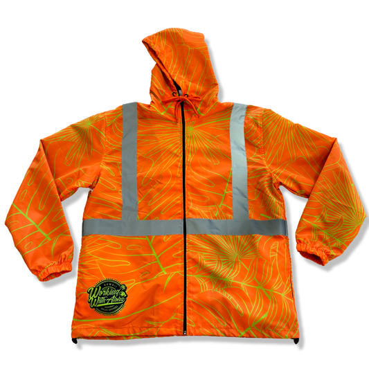 ORANGE RAIN BREEZE WINDBREAKER JACKET