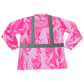 MAILE LEI / PIKAKE- LONG SLEEVE POLO - PINK