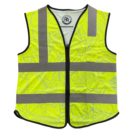 SAFETY VEST - ANTHURIUM MIST - YELLOW