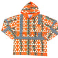 MANA MAILE -LONG SLEEVE HOODIE -CL 3- ORANGE