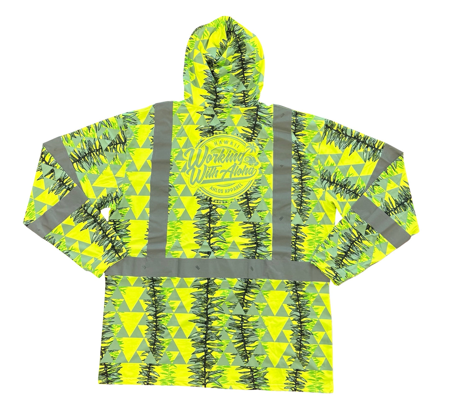 MANA MAILE -LONG SLEEVE HOODIE -CL 3- YELLOW