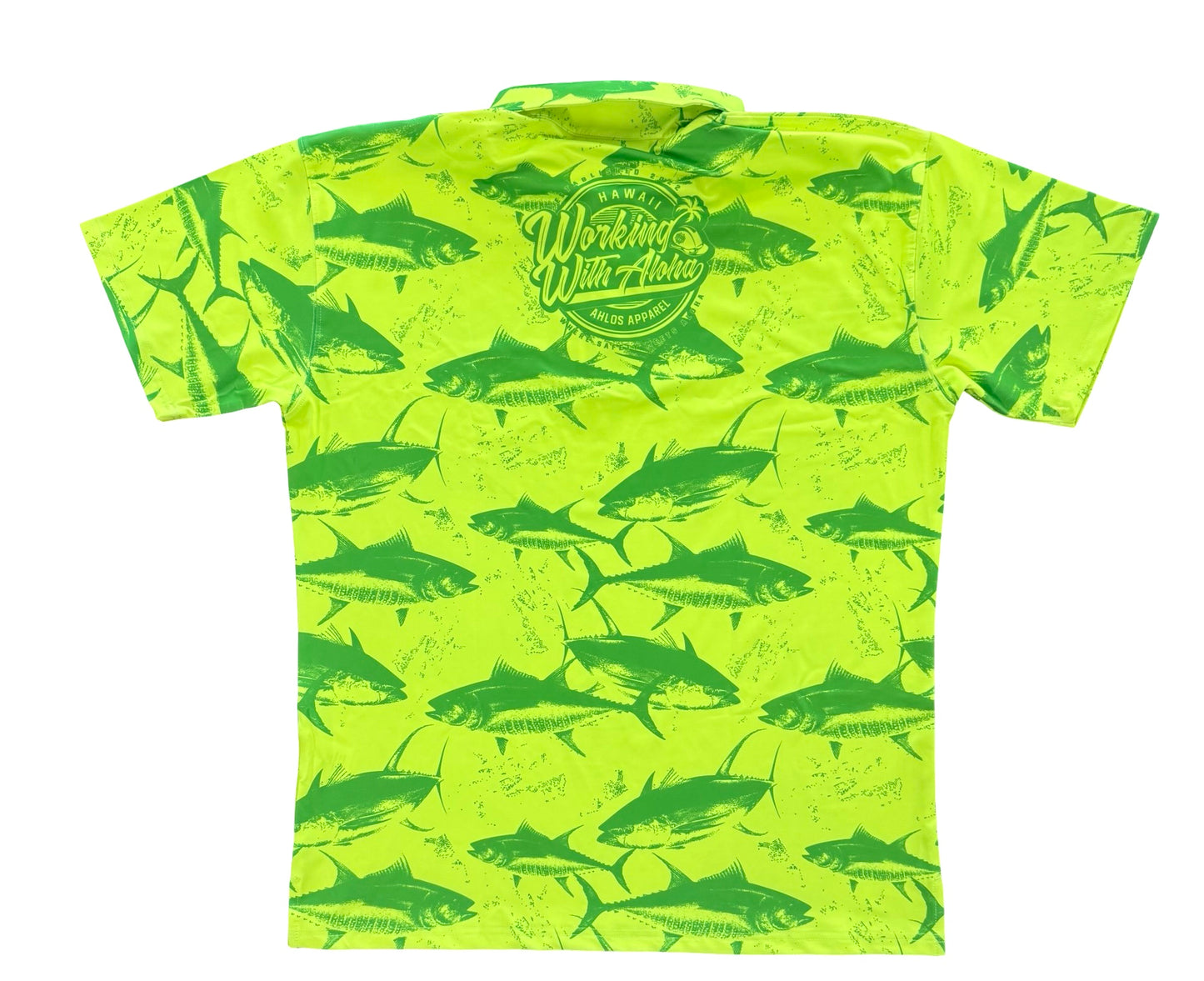 DA AHI RUN - CLASSIC POLO  - YELLOW