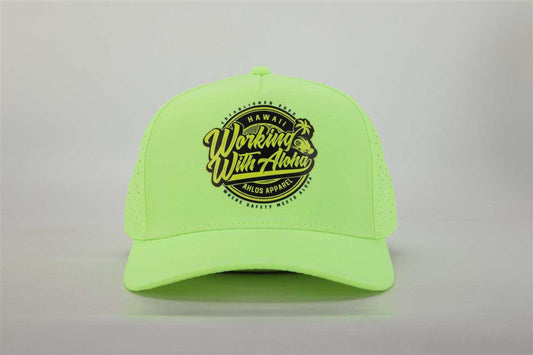 Working with Aloha - neon green ￼