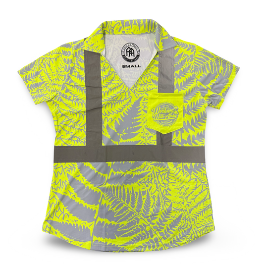 PALAPALAI FERN  - WOMEN'S S/S POLO - CLASS 2 - YELLOW