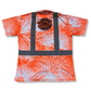 OHIA LEHUA - SHORT SLEEVE POLO-ORANGE