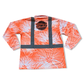 OHIA LEHUA - LONG SLEEVE POLO-ORANGE