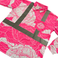 PEONIES- LONG SLEEVE POLO - PINK