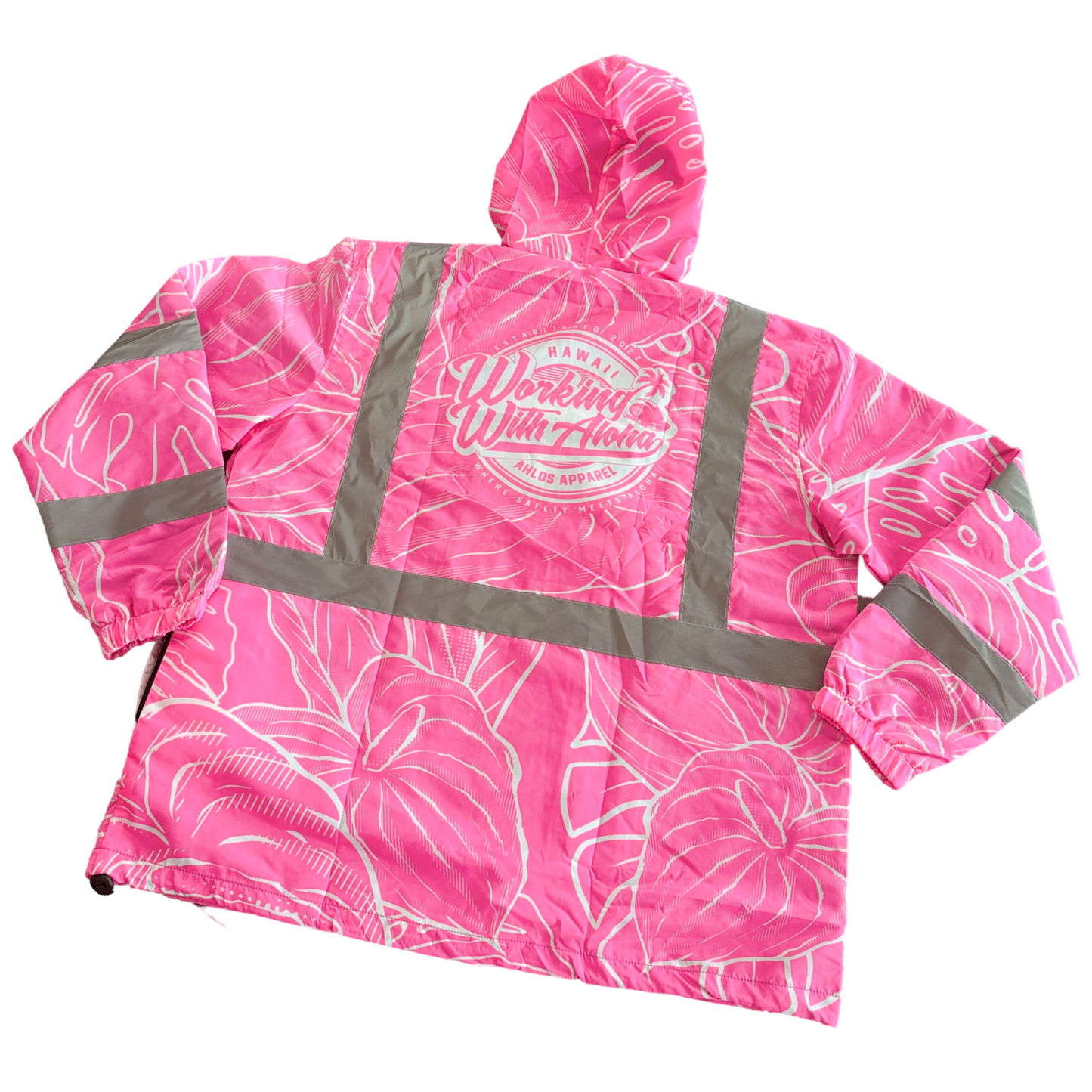 ANTHURIUM MIST - WIND BREAKER JACKET -CLASS 3 - PINK