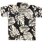 MONSTERA MADNESS - CLASSIC POLO - BLACK