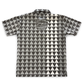 LOKAHI PLAID - CLASSIC POLO - BLACK