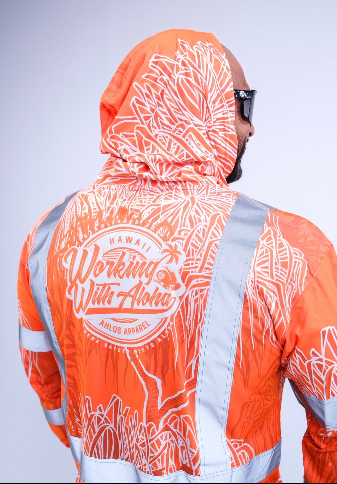 HALA - LONG SLEEVE HOODIE - CLASS 3 - ORANGE