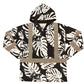 MONSTERA MADNESS - LONG SLEEVE HOODIE - CL 3 - BLACK