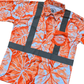 AHLO KALO - SHORT SLEEVE POLO-ORANGE