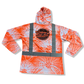 OHIA LEHUA - LONG SLEEVE HOODIE-ORANGE