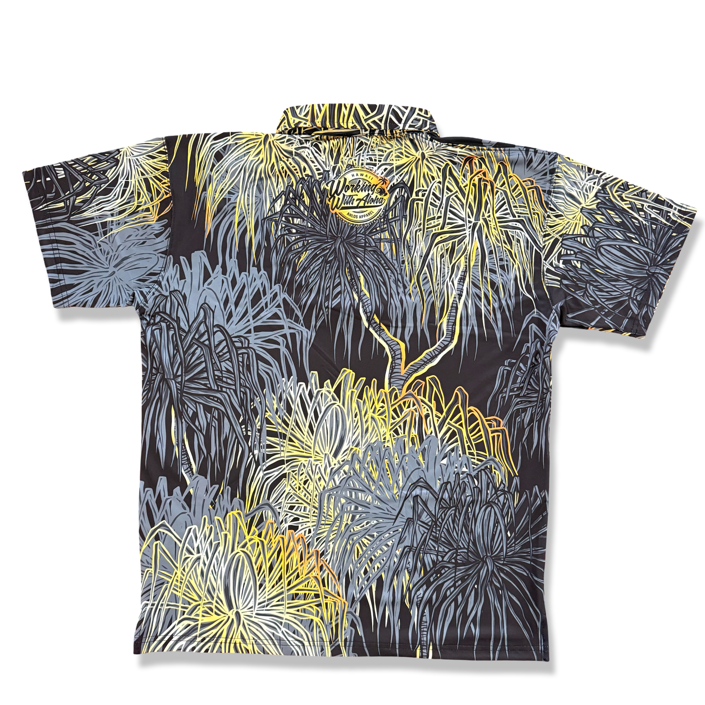 HALA - CLASSIC POLO - BLACK & GOLD