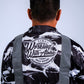 DA AHI RUN - SHORT SLEEVE POLO - BLACK