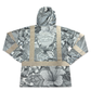 HIBISCUS CAMO  - LONG SLEEVE HOODIE - CLASS 3 - GRAY