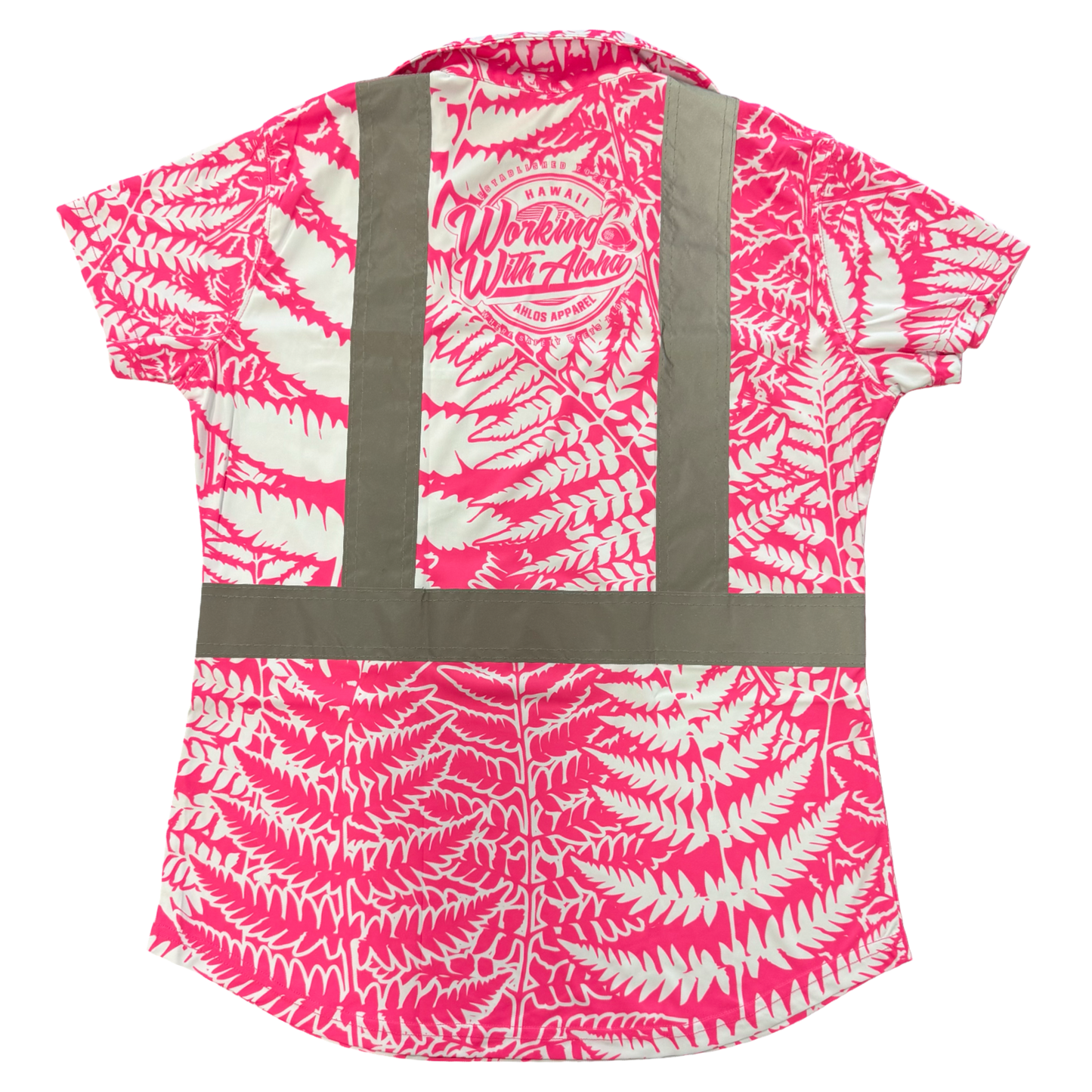 PALAPALAI FERN  - WOMEN'S S/S POLO - CLASS 2 - PINK