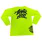 ALOHA FIRST - SAFETY ALWAYS LONG SLEEVE TSHIRT- YELLOW